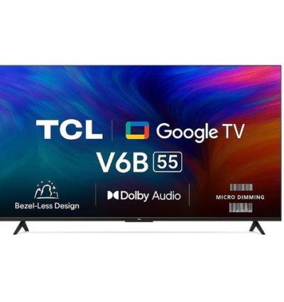 TCL 55 Inches UHD 4k Google Smart TV (55V6B) + 1 Year Warranty