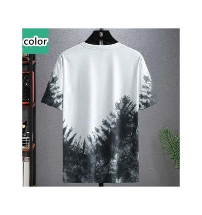 Men's 2-in-1 Short Sleeved T-shirt And Pants Set - Black